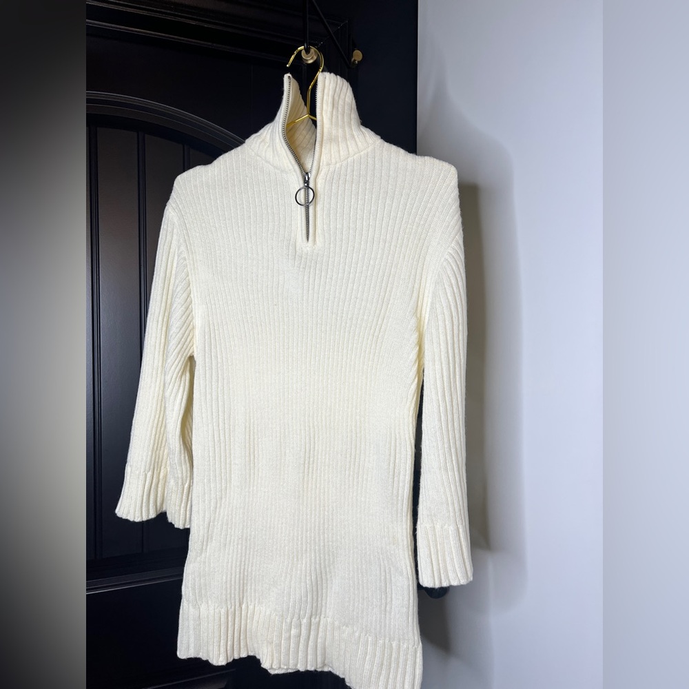 Elegant Cream Women's Sweater